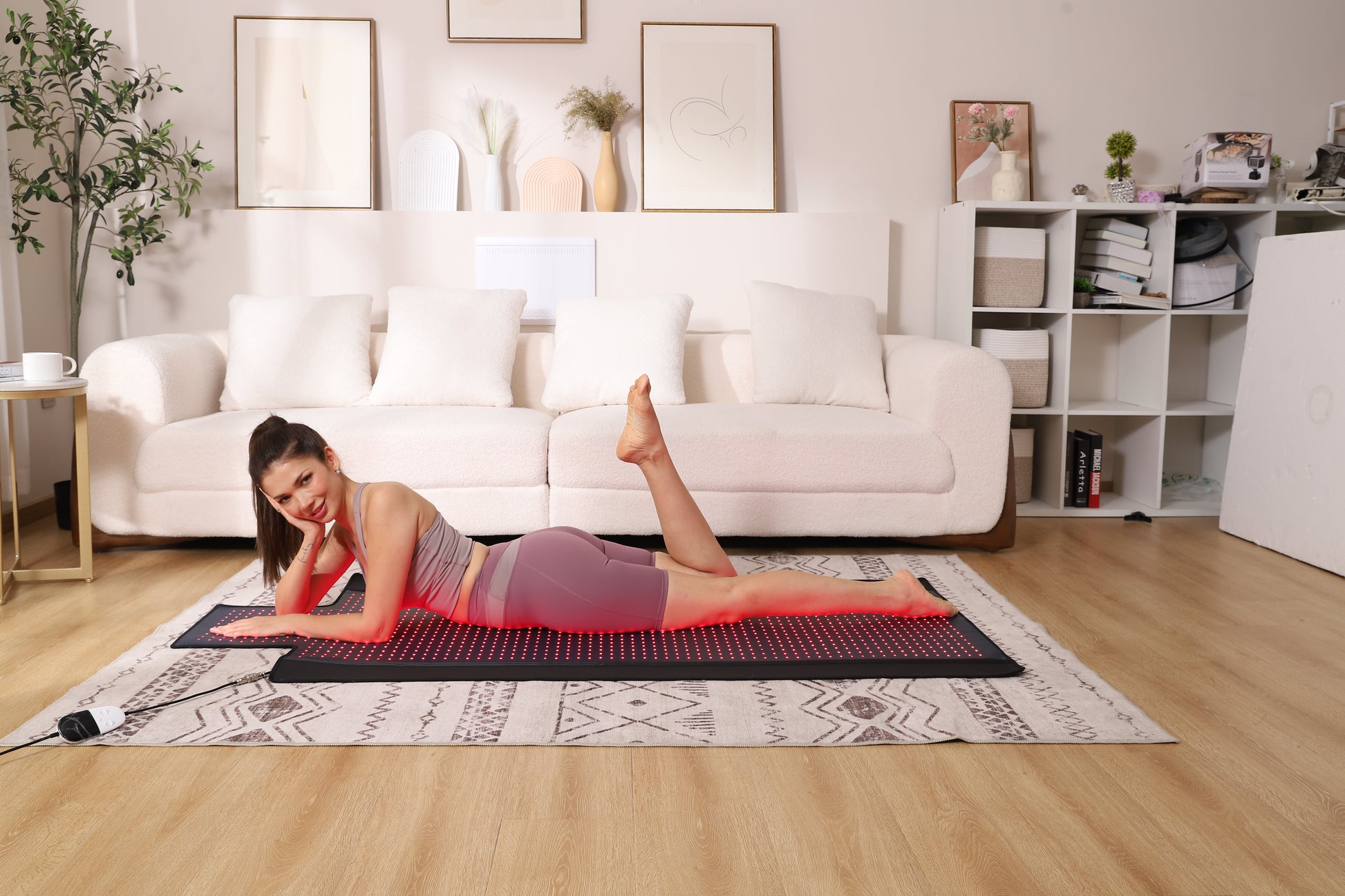 Perfect for Everyone: With its spacious 71.4 x 33.0-inch size, this red light therapy mat offers unmatched versatility and convenience. Whether you're soothing sore muscles post-workout, enhancing relaxation during a spa session, or enjoying therapy on th