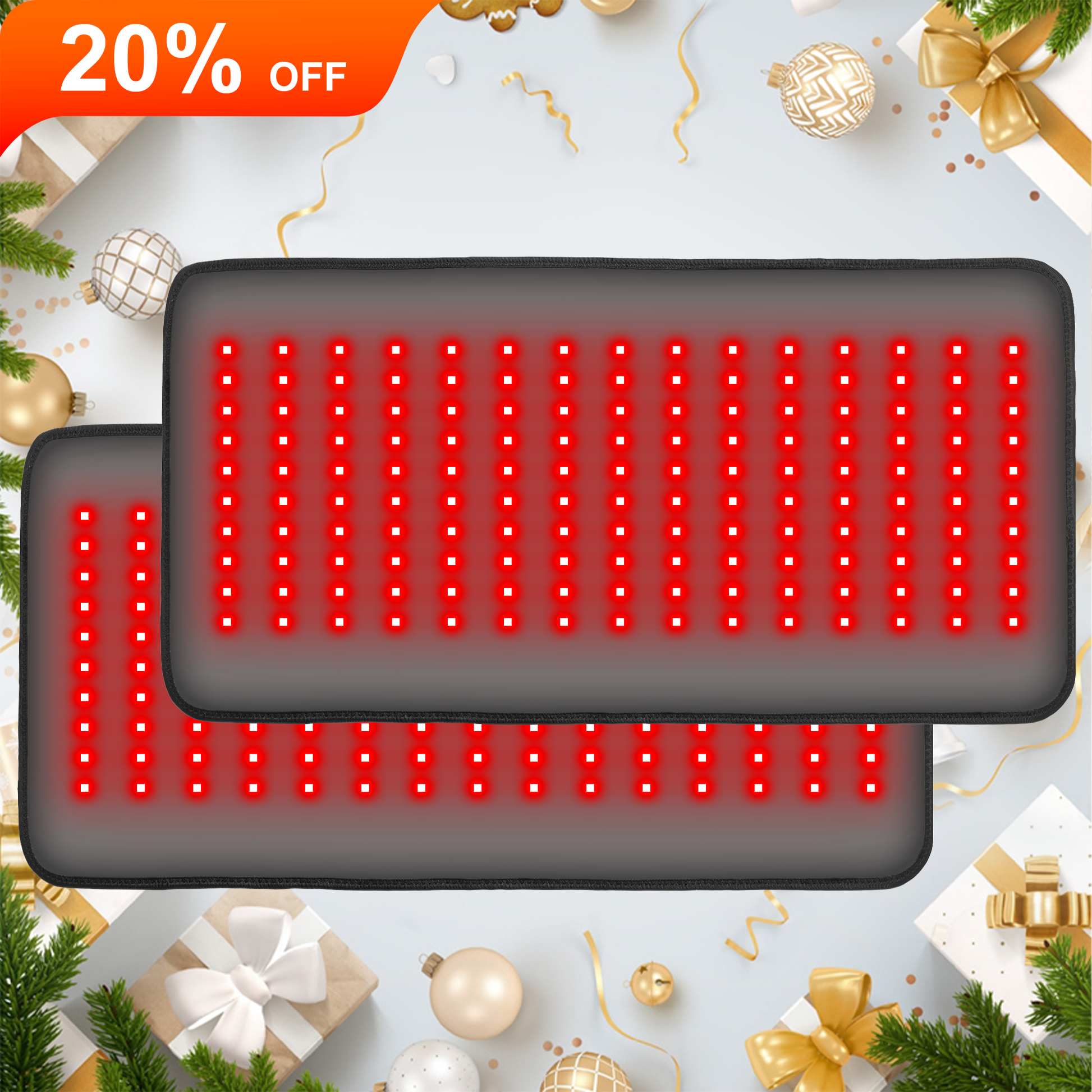Revitalize your body from the surface to the core with the Lumyhealth Multi-Spectrum Red Light Therapy Pad. Featuring six therapeutic wavelengths (635, 660, 808, 830, 850, and 1064nm), this pliable, easy-to-clean pad delivers layered healing—from skin rej
