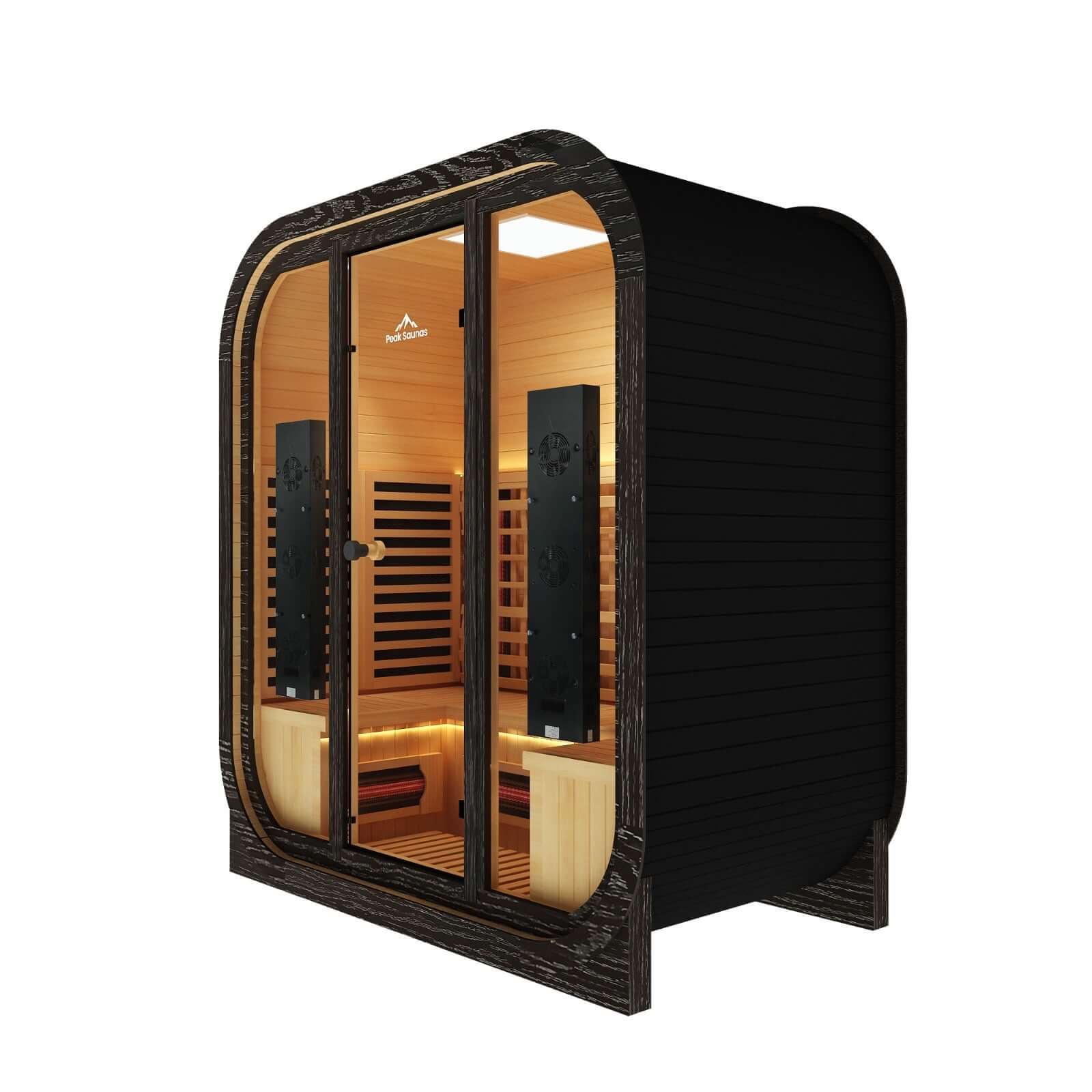 Reach the Peak of Outdoor Luxury with El Capitan Architectural elegance. All-season performance. Wellness without compromise. Introducing the Peak Saunas El Capitan—a meticulously engineered 4-person outdoor infrared sauna that blends spa-grade performanc