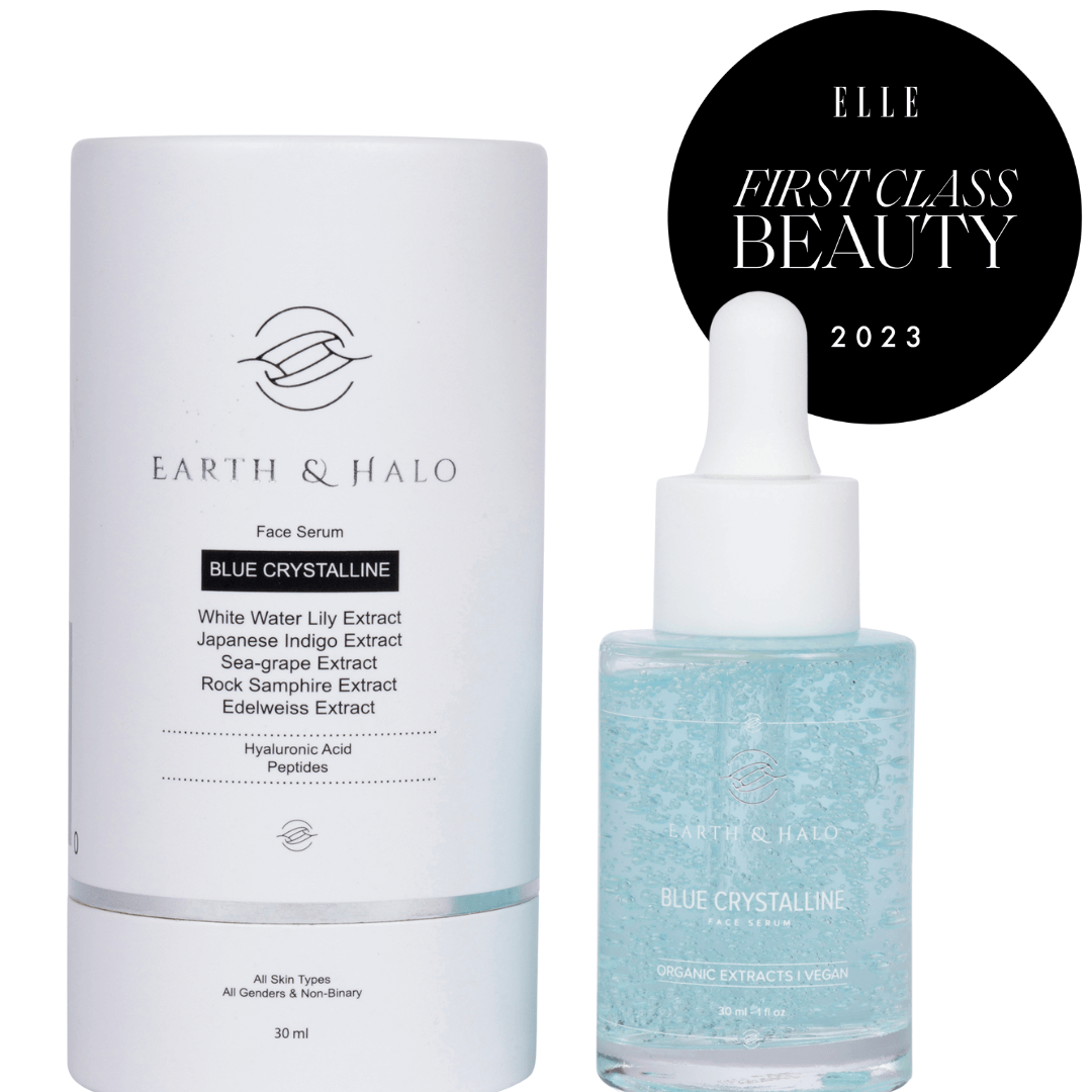 Winner of Elle's 2023 First Class Beauty 'Best Serum' Award Beauty Innovation's 'Organic Product Of The Year' Award#1 on Cosmoprof's Trends, dubbed the 'Super-Charged Serum'Crafted from 5 potent organic extracts, our award-winning Blue Crystalline serum r
