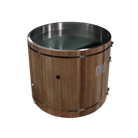 Immerse yourself in the next level of recovery with our state-of-the-art cold plunge pools. Designed for peak performance and ultimate rejuvenation, Dynamic Cold Therapy brings you the power of icy immersion in the comfort of your own space. ** Please not
