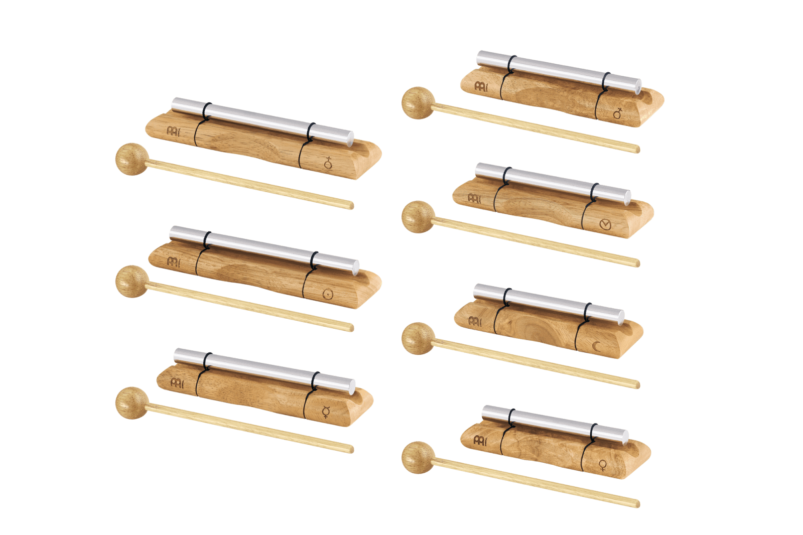 Tune in all seven chakras with this energy chime set - it helps you to balance out and increase positive energy. Elevate your meditation, yoga, therapeutics, sound healing, and spiritual practices with our exquisite 7-chakra energy chime set. Unlock a hei