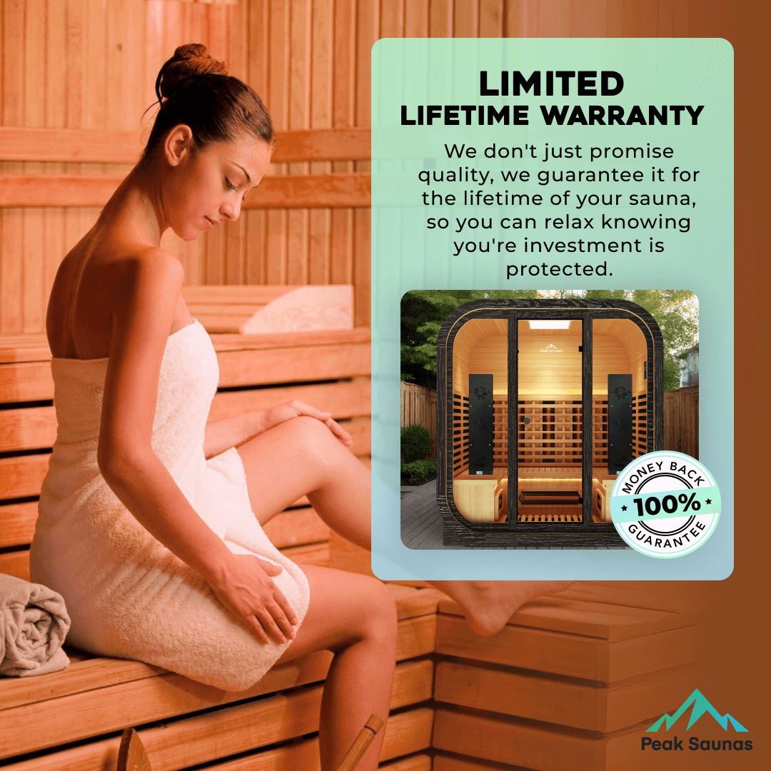 Reach the Peak of Outdoor Luxury with El Capitan Architectural elegance. All-season performance. Wellness without compromise. Introducing the Peak Saunas El Capitan—a meticulously engineered 4-person outdoor infrared sauna that blends spa-grade performanc
