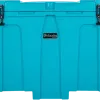 The Cold Therapy Insulated Tub Package includes: 100-gallon insulated tub: 54″ x 31″ x 32″ external / 43.5″ x 24.5″ x 24″ internal Attached filter canister with 150-micron washable/reusable filter so that the chiller lasts years to come Inline screen to c