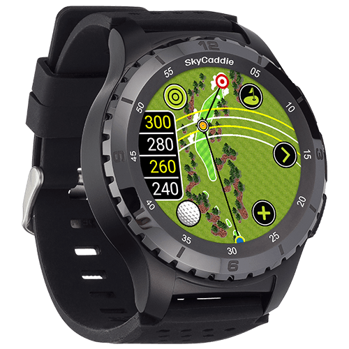 Golf’s largest and brightest color touchscreen measuring 1.39” (3.5 cm) Preloaded with over 35,000 of SkyGolf's ground-verified, error-corrected maps for unmatched accuracy Full HD graphics for stunning HoleVue® and IntelliGreen® imagery Powered by ultra-