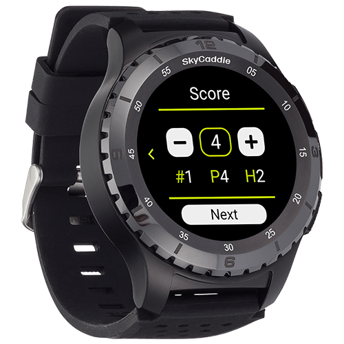 Golf’s largest and brightest color touchscreen measuring 1.39” (3.5 cm) Preloaded with over 35,000 of SkyGolf's ground-verified, error-corrected maps for unmatched accuracy Full HD graphics for stunning HoleVue® and IntelliGreen® imagery Powered by ultra-