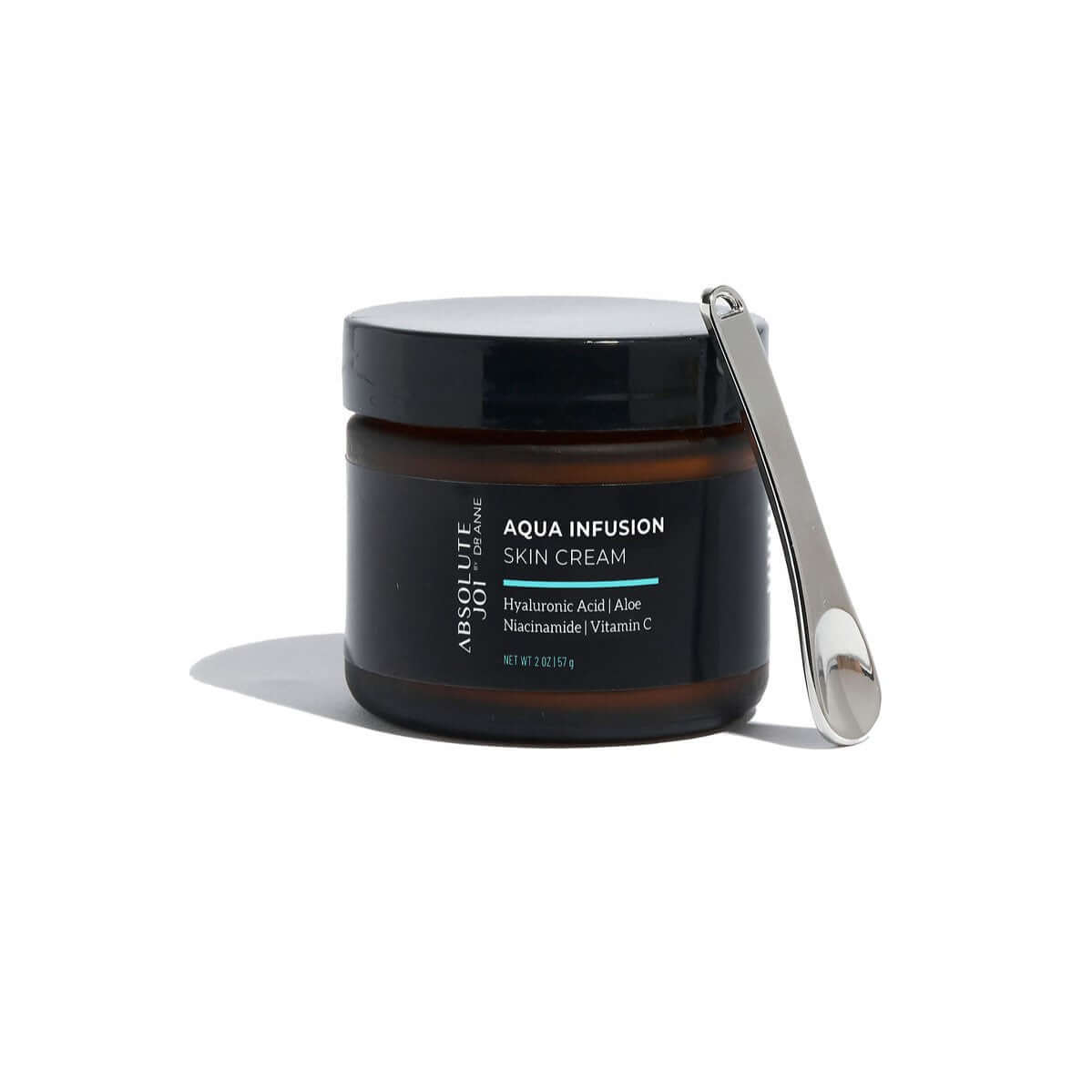 Get ready for your skin-renewing journey with our moisturizing Aqua Infusion Skin Cream. This isn't just another moisturizer – it's a game-changer for dewy, juicy skin. Fast-absorbing and non-greasy, while locking in moisture and hydration with squalane,