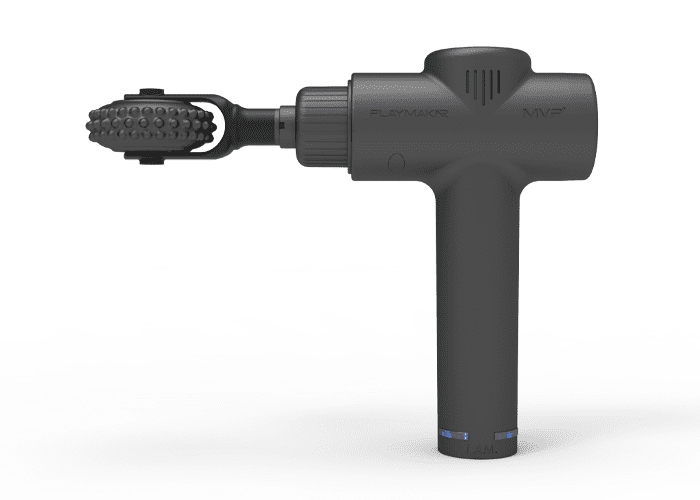 Our patent-pending GlidePro™ Roller Massage Head simulates the popular elbow technique used in massage therapy, also known as stripping. It delivers continuous pressure across the narrow bands of soft tissue to help release myofascial trigger points. For