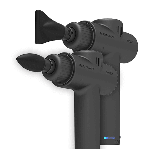 DynamicDuo™ includes the Edge™ and Bullet™ Massage Heads for precise treatment that relieves IT Band Syndrome, myofascial trigger points, and tension. Our Texas-based company cares about your satisfaction. That’s why the MVPmini is backed by our 2-year wa