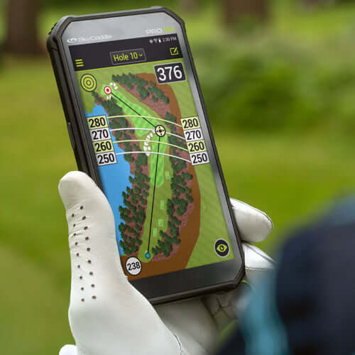 Now with SkyGolf’s proprietary TruePoint Precision Positioning Technology, the PRO 5X is the fastest and most powerful SkyCaddie in history, with laser accuracy to meet the demands of professional golfers and recreational golfers who recognize the importa