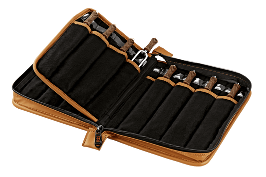 This Planetary Tuned Classic Set of 16 Tuning Forks comes with a Leather Case, giving you the complete Sonic Energy set up! This set includes 16 Planetary Tuned Classic Tuning Forks. The Planetary Tuned Tuning Forks are manufactured in Germany according t