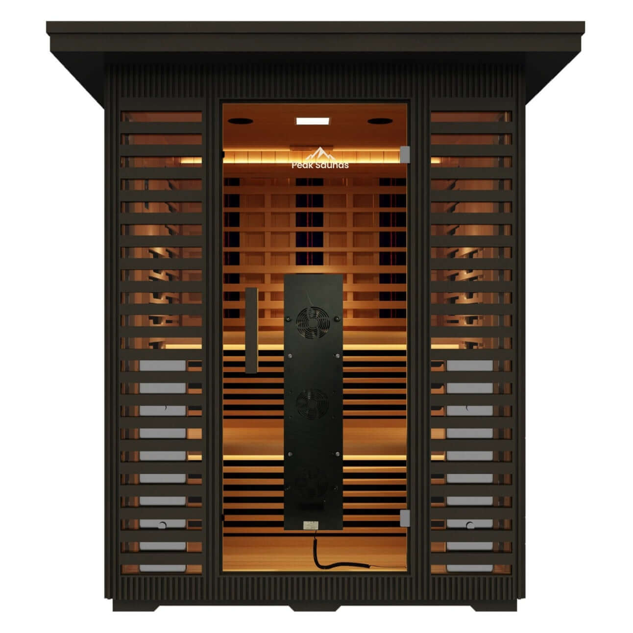 Reach the Peak of Outdoor Luxury with Kilimanjaro Expansive. Architectural. Unapologetically premium. Introducing the Peak Saunas Kilimanjaro—a commanding 5-person outdoor infrared sauna that redefines what’s possible in open-air wellness. Built for famil