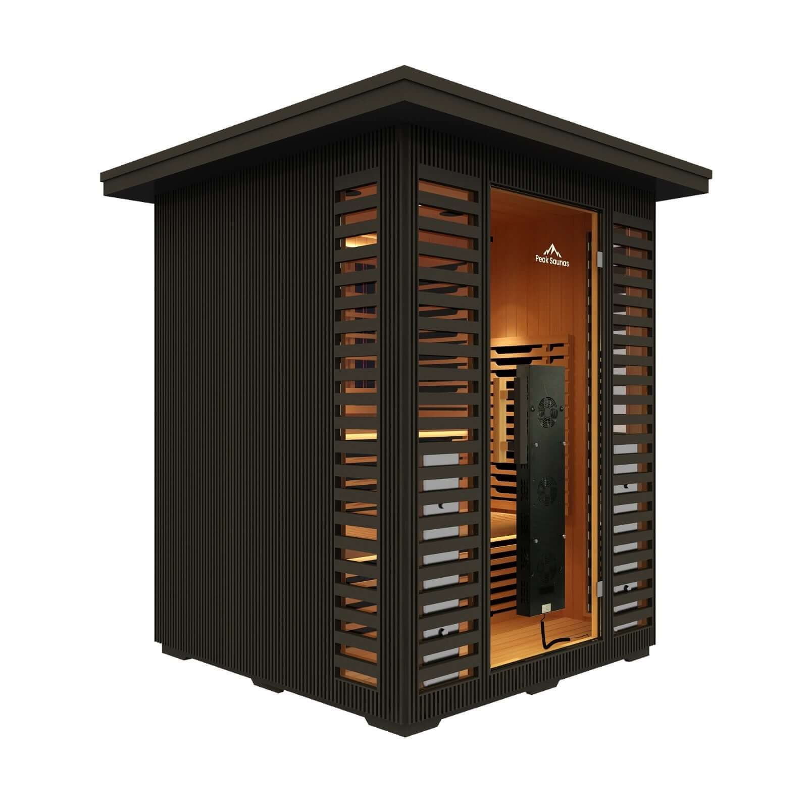 Reach the Peak of Outdoor Luxury with Kilimanjaro Expansive. Architectural. Unapologetically premium. Introducing the Peak Saunas Kilimanjaro—a commanding 5-person outdoor infrared sauna that redefines what’s possible in open-air wellness. Built for famil