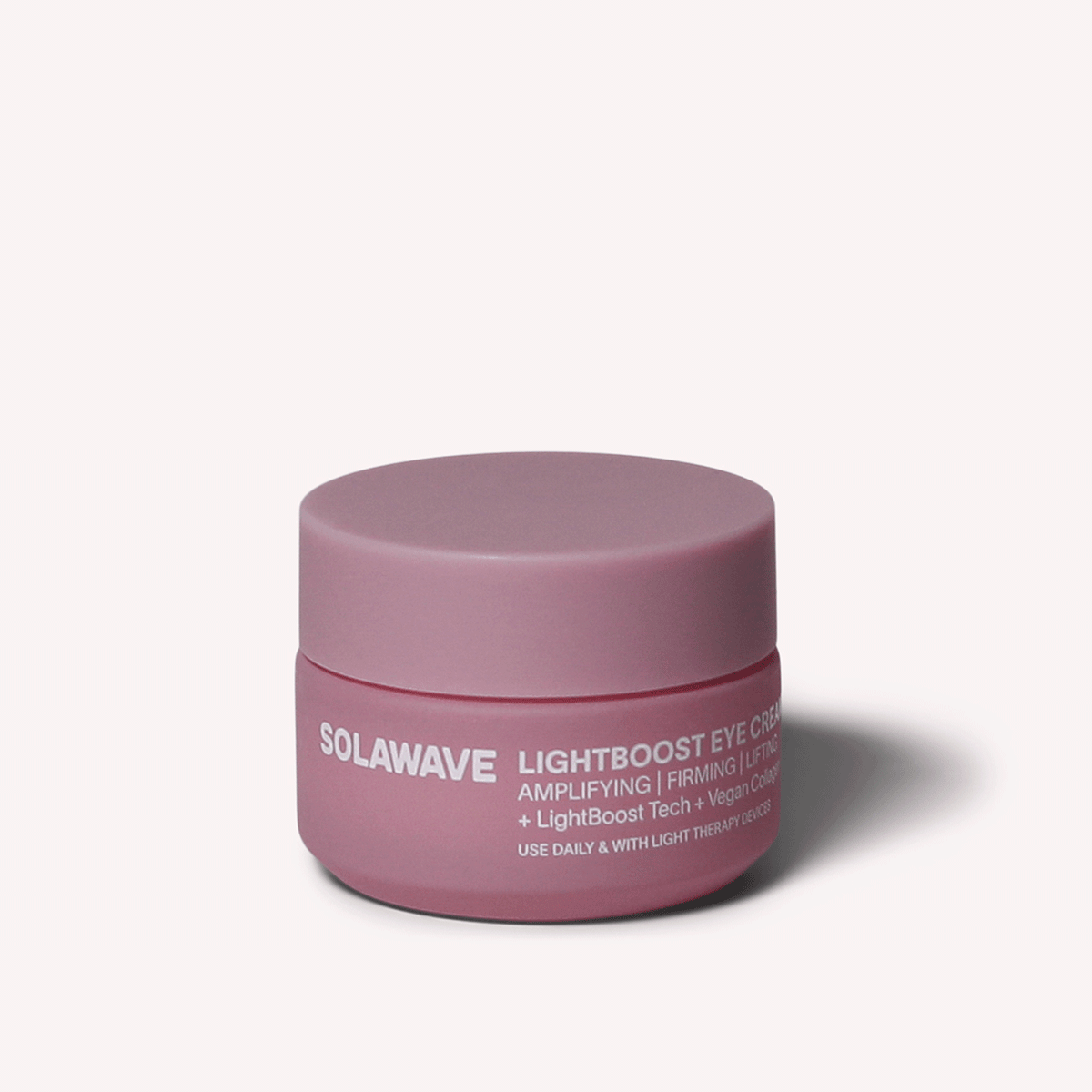 Daily eye cream for signs of aging. Supercharge your radiance.Powered by our exclusive LightBoost™ Complex, this velvety, cooling eye cream boosts the effects of light therapy while targeting signs of aging around the delicate eye area.Helps visibly reduc