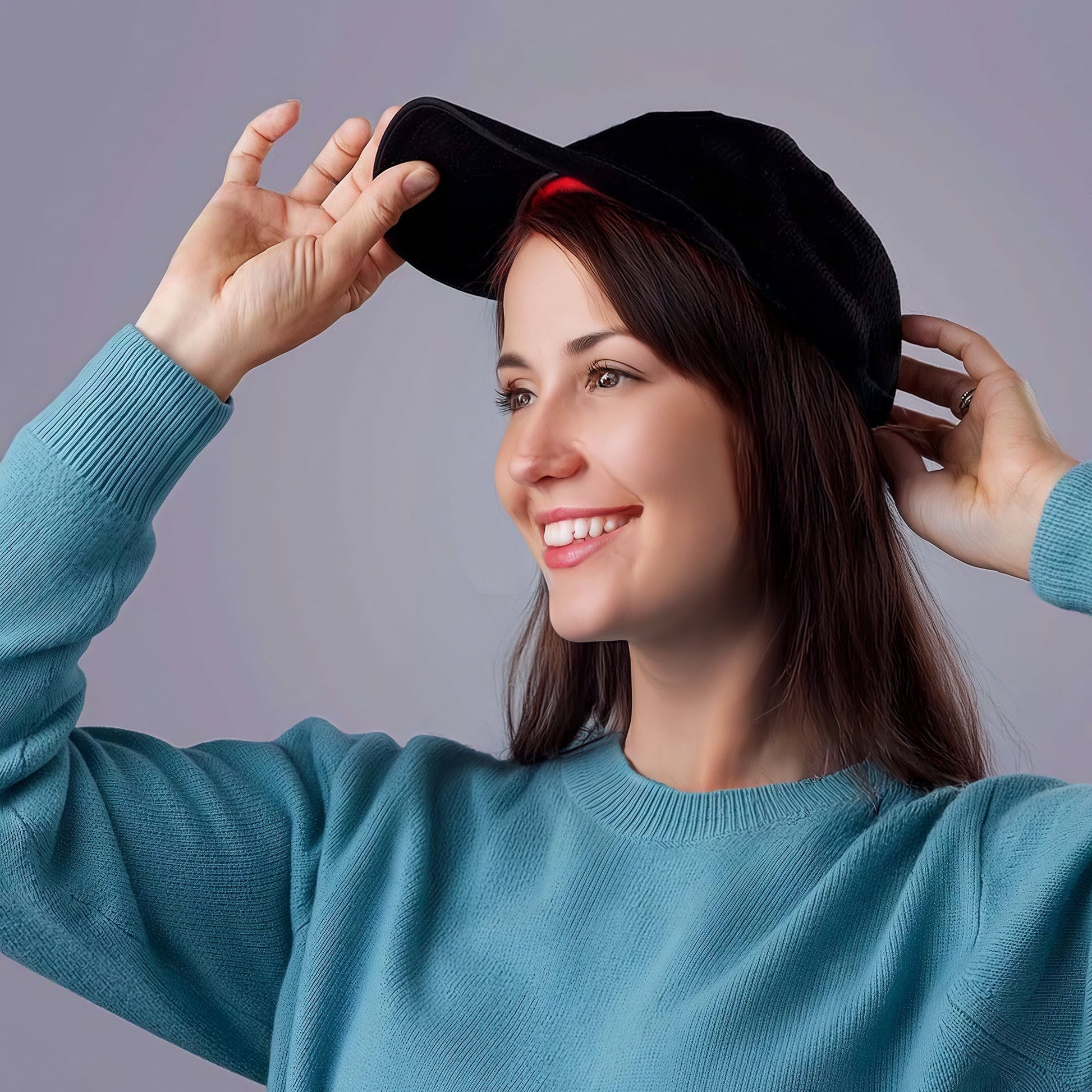 The LUMYHEALTH LED Therapy Cap for Hair Growth utilizes advanced low-level light therapy (LLLT) to stimulate hair follicles and promote natural hair regrowth. Designed for both men and women experiencing hair thinning or loss, this cap offers a non-invasi