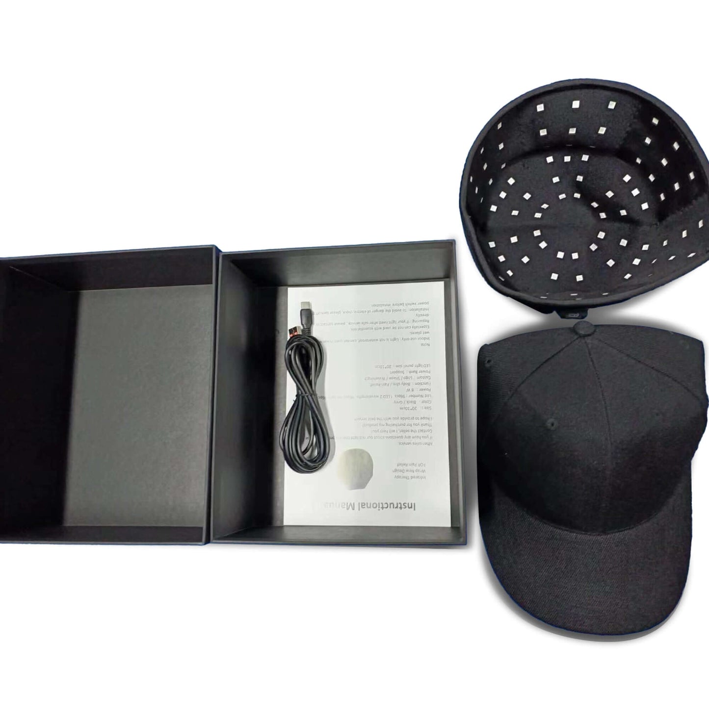 The LUMYHEALTH LED Therapy Cap for Hair Growth utilizes advanced low-level light therapy (LLLT) to stimulate hair follicles and promote natural hair regrowth. Designed for both men and women experiencing hair thinning or loss, this cap offers a non-invasi