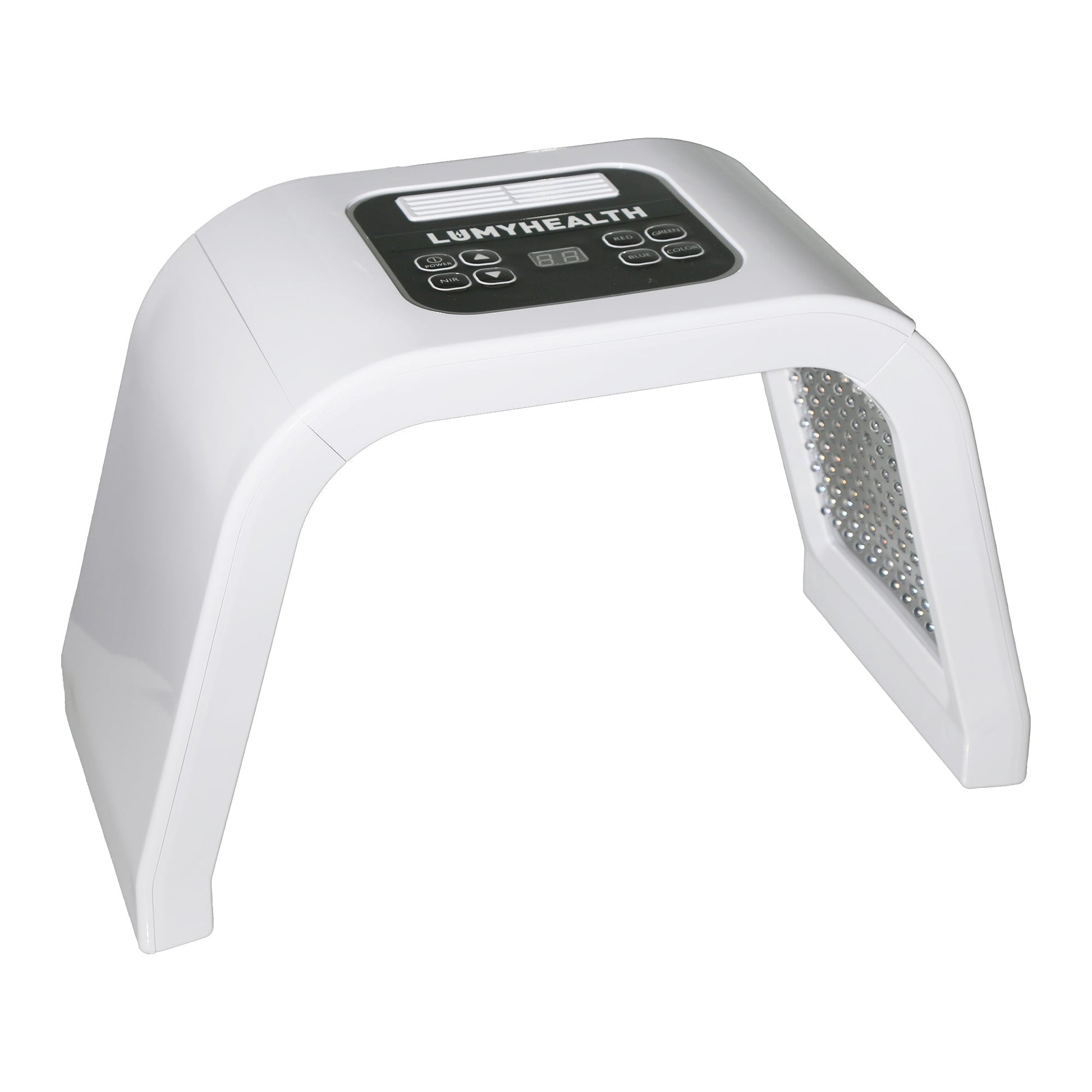 The 8-in-1 Color LED Light Therapy device offers a comprehensive approach to skin and body care through the use of various light wavelengths. This non-invasive therapy is designed to: •Enhance facial and full-body skin health: Stimulates collagen producti