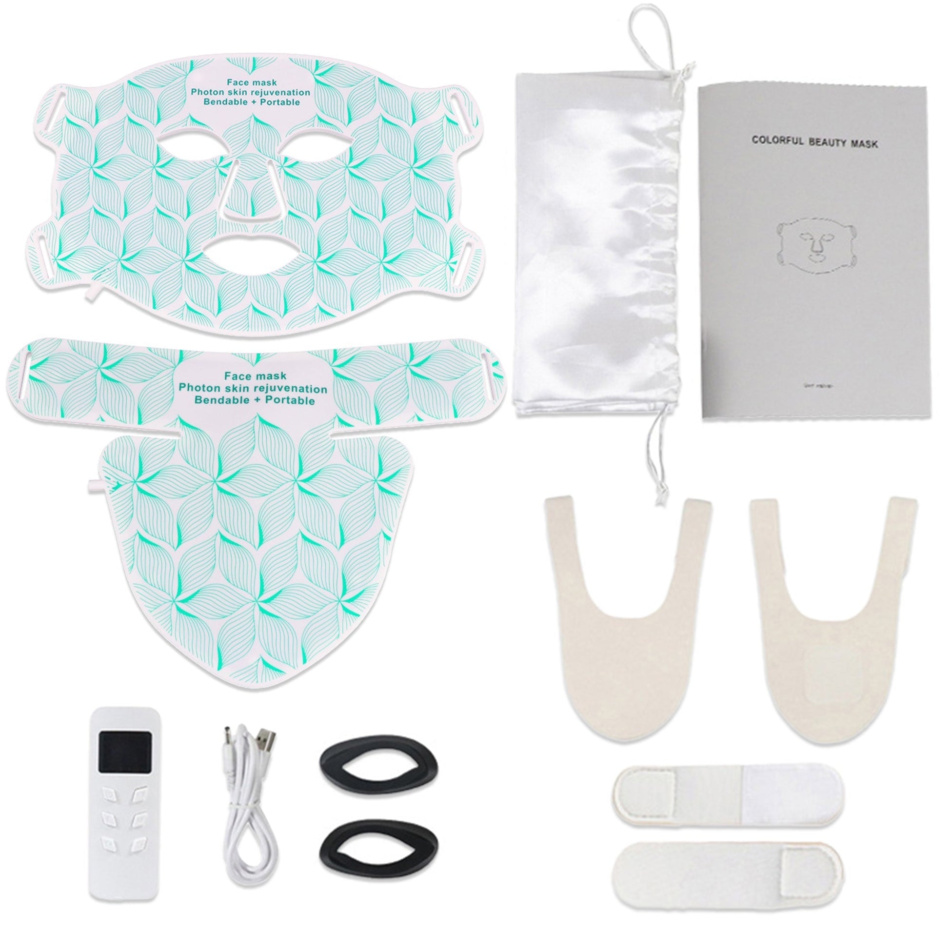 Reduces the appearance of pigmentation and redness Reduces active acne, blemishes and inflammation Reduces fine lines and wrinkles Promotes healthier, younger-looking skin 8 colors light therapy FDA Approved