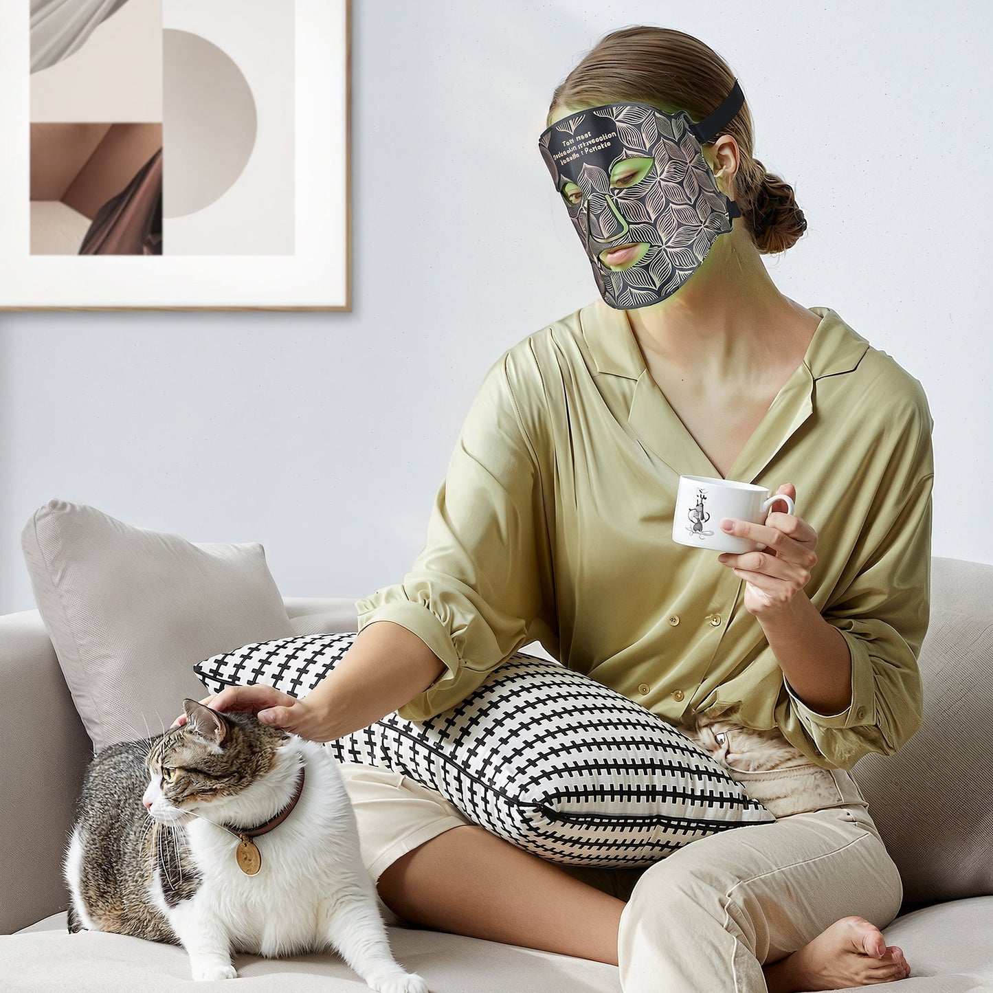 Reduces the appearance of pigmentation and redness Reduces active acne, blemishes and inflammation Reduces fine lines and wrinkles Promotes healthier, younger-looking skin 8 colors light therapy FDA Approved