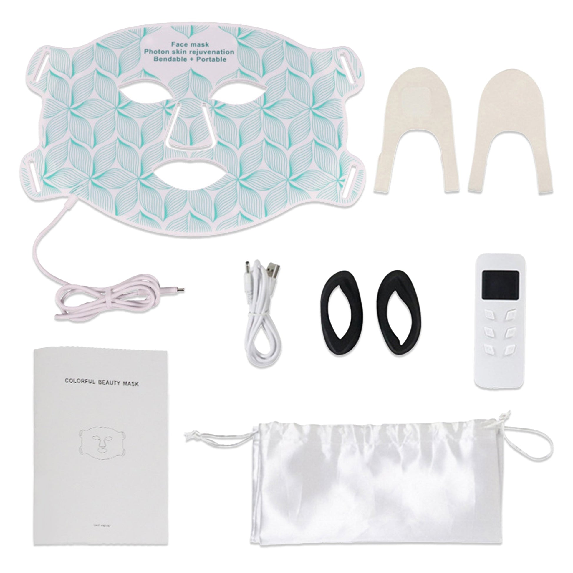 Reduces the appearance of pigmentation and redness Reduces active acne, blemishes and inflammation Reduces fine lines and wrinkles Promotes healthier, younger-looking skin 8 colors light therapy FDA Approved