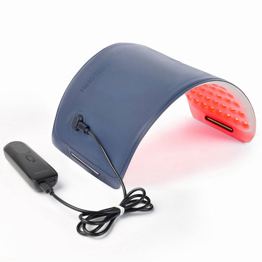 【Dual-Wavelength Red Light Therapy】 Featuring 120 upgraded 3-in-1 LED beads, our red light therapy belt combines 630nm red light with 850nm near-infrared light for maximum effectiveness. This dual-spectrum design stimulates collagen production, reduces wr