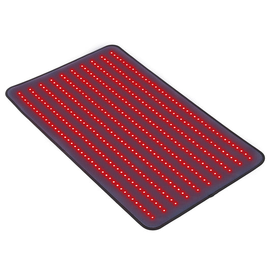 【Optimal Size for Maximum Comfort】Measuring 23.6 x 38 inches, this generously sized red light therapy mat provides ample space for a comfortable and immersive experience. It effectively addresses lower back and overall back pain in one session. Despite it