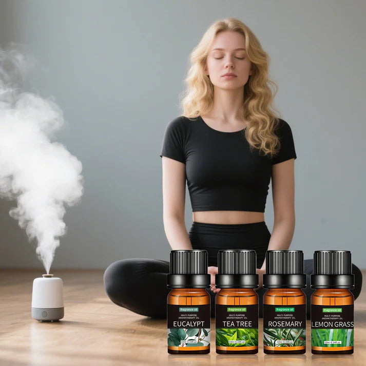 5 Product Benefits — Massage Essential Oil Kit for Red Light Therapy Synergistic Fusion of Touch & LightOur carefully crafted essential oil blends enhance skin absorption and relaxation when used with red light therapy, amplifying therapeutic benefits for