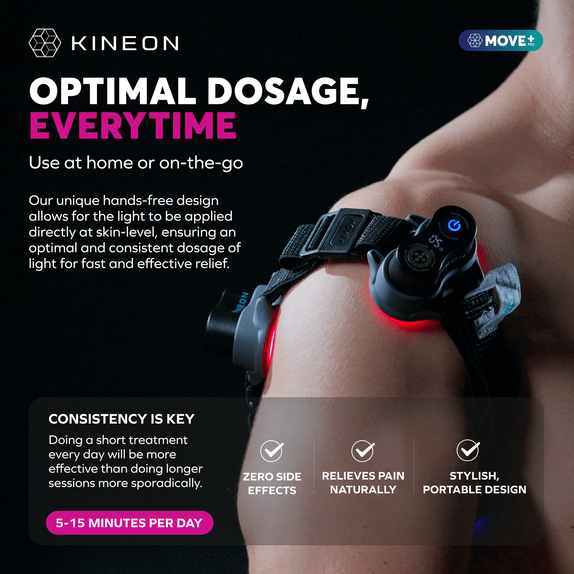 The next generation of laser light technology, to help relieve joint pain, reduce inflammation, and stimulate healing of damaged tissues.