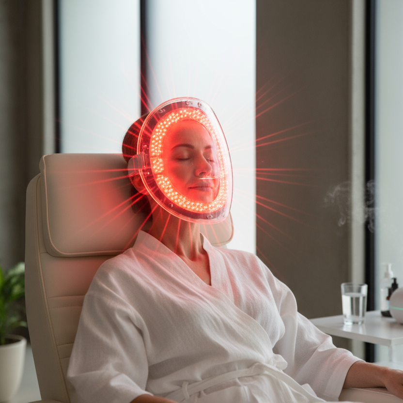 please use a red light mask instead of a panel