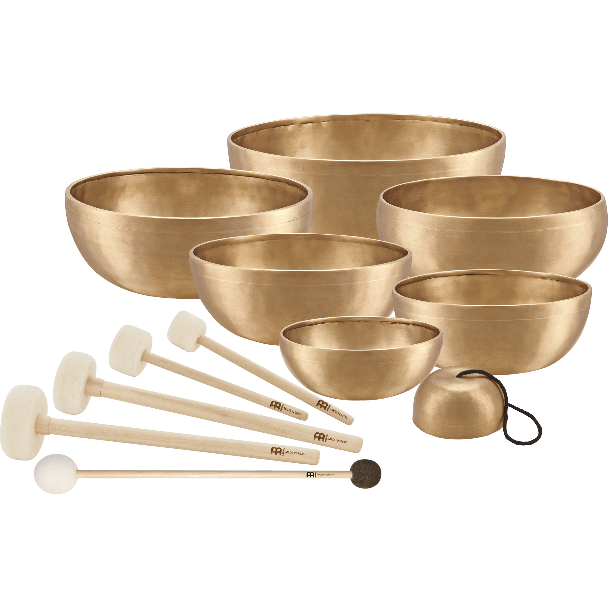 Align all 7 chakras with these amazing handcrafted singing bowls. Includes everything you need for your practice! The complete Chakra Set includes a selection of seven individual singing bowls, each made from a special bronze alloy and designed to align w