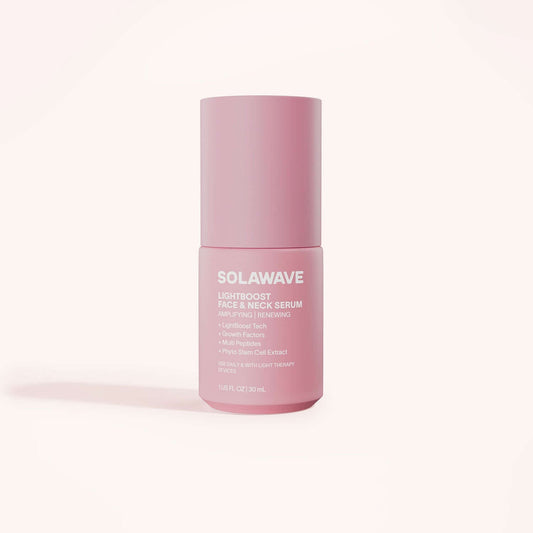 Daily serum for signs of aging. Supercharge your radiance. Powered by our exclusive LightBoost™ Complex, this lightweight, fast-absorbing formula boosts the effects of light therapy while targeting visible signs of aging.Helps support visibly firmer skin,