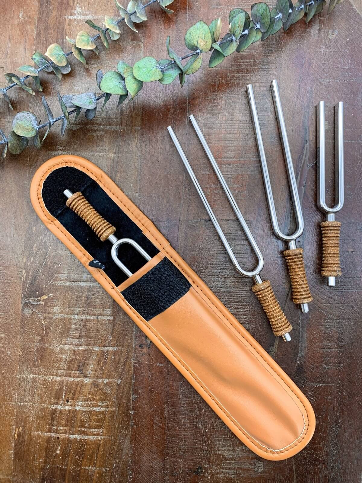 This set includes all 27 Sonic Energy Planetary Tuned Tuning Forks. The Sonic Energy Planetary Tuned Tuning Forks are manufactured in Germany according to Hans Cousto's calculation (author of "The Cosmic Octave" book). Each tuning fork is tuned exactly to