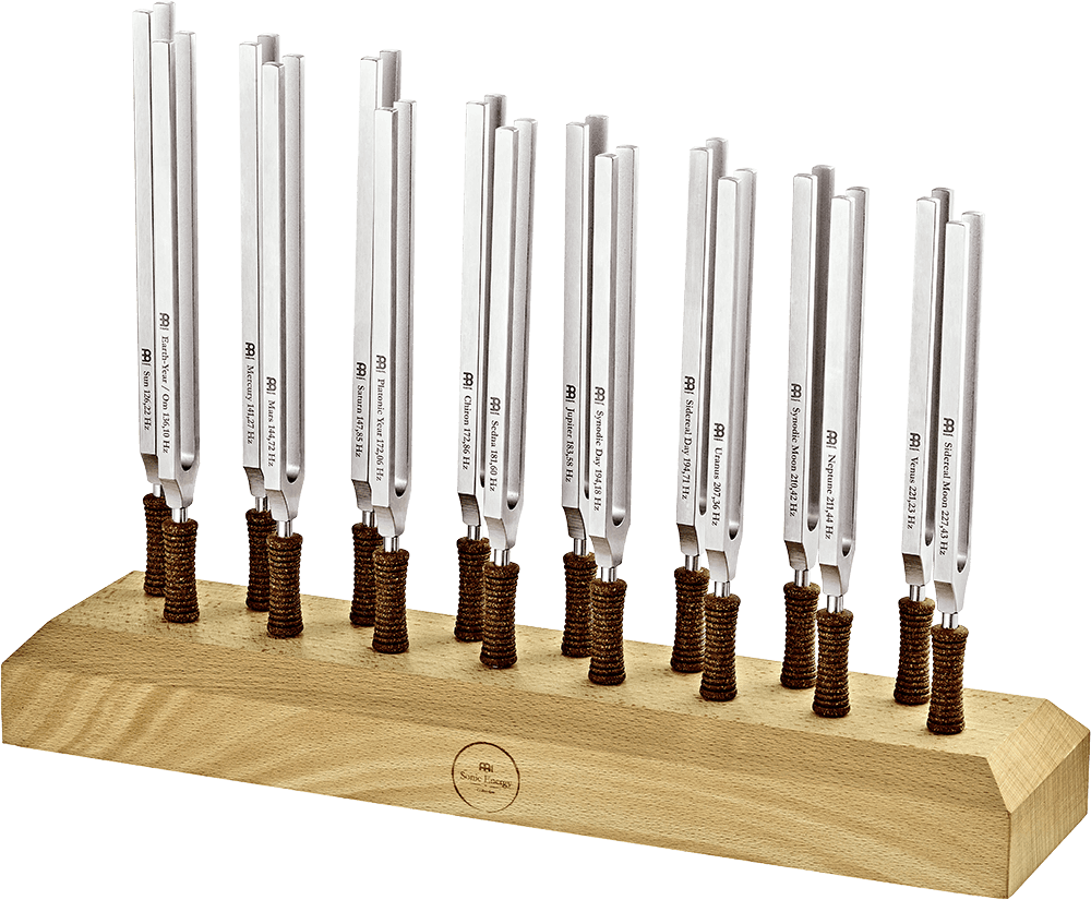 Embark on your journey into sound healing, acupressure, and vibrational therapy with this comprehensive 16-tuning fork set, offering all sixteen planetary tunings! Each tuning fork in this set is a Planetary Tuned Tuning Fork, manufactured in Germany acco