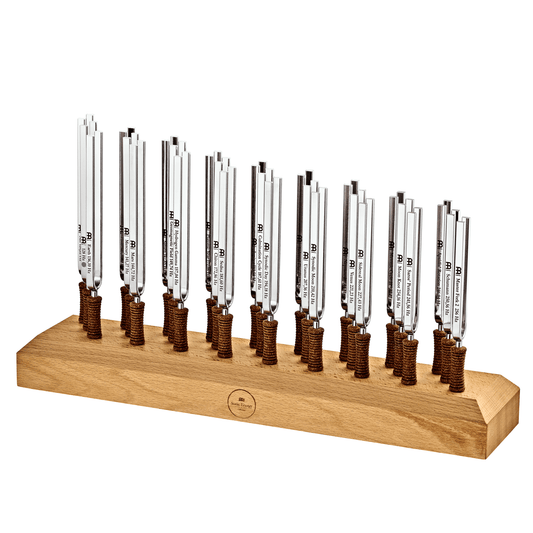 This set includes all 27 Sonic Energy Planetary Tuned Tuning Forks. The Sonic Energy Planetary Tuned Tuning Forks are manufactured in Germany according to Hans Cousto's calculation (author of "The Cosmic Octave" book). Each tuning fork is tuned exactly to