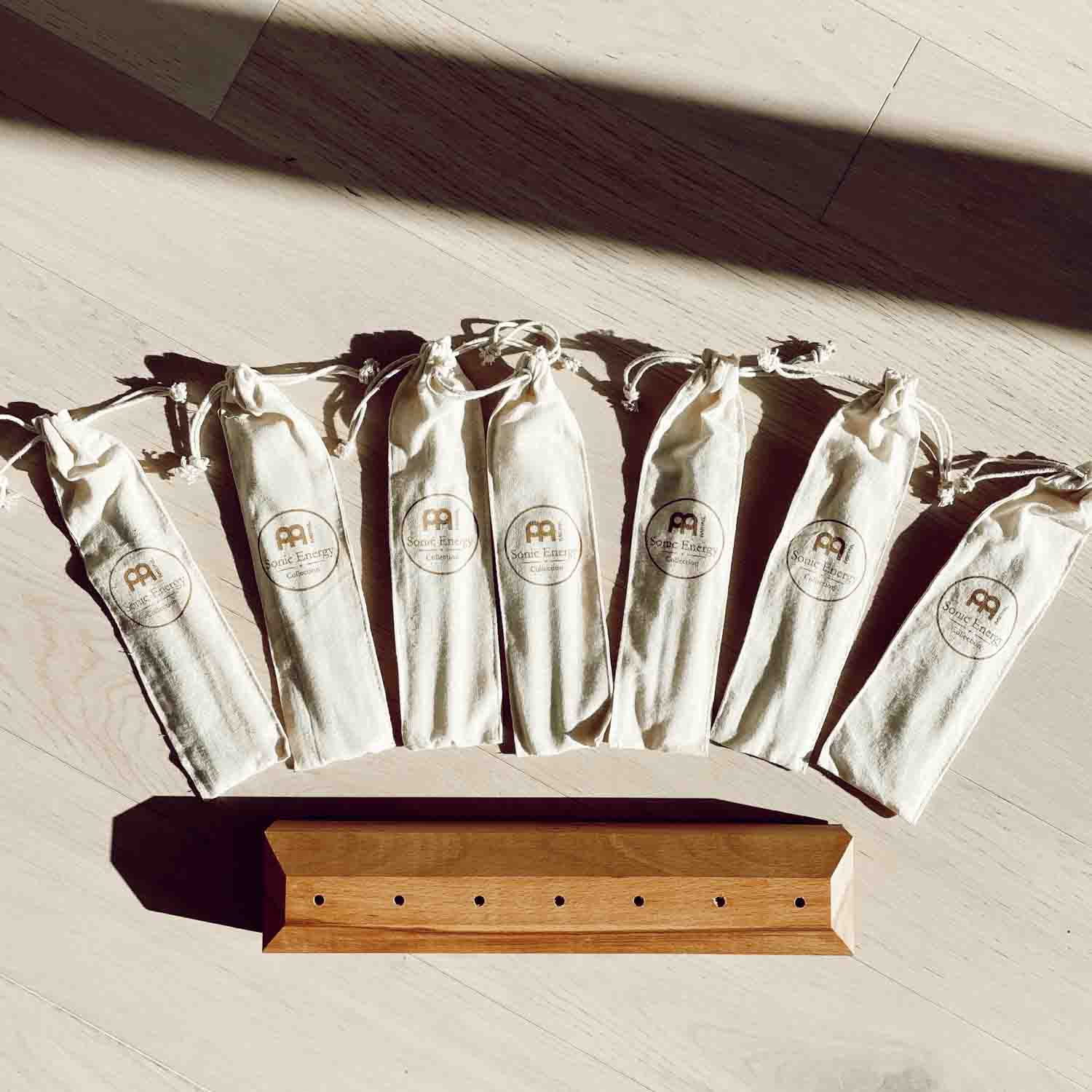 Tune in all seven chakras with this special 7-tuning fork set - it helps you to balance and increase positive energy! A professional set for meditation, yoga, therapeutics, sound healing and spiritual practices. Made from strong steel (not soft aluminum)!