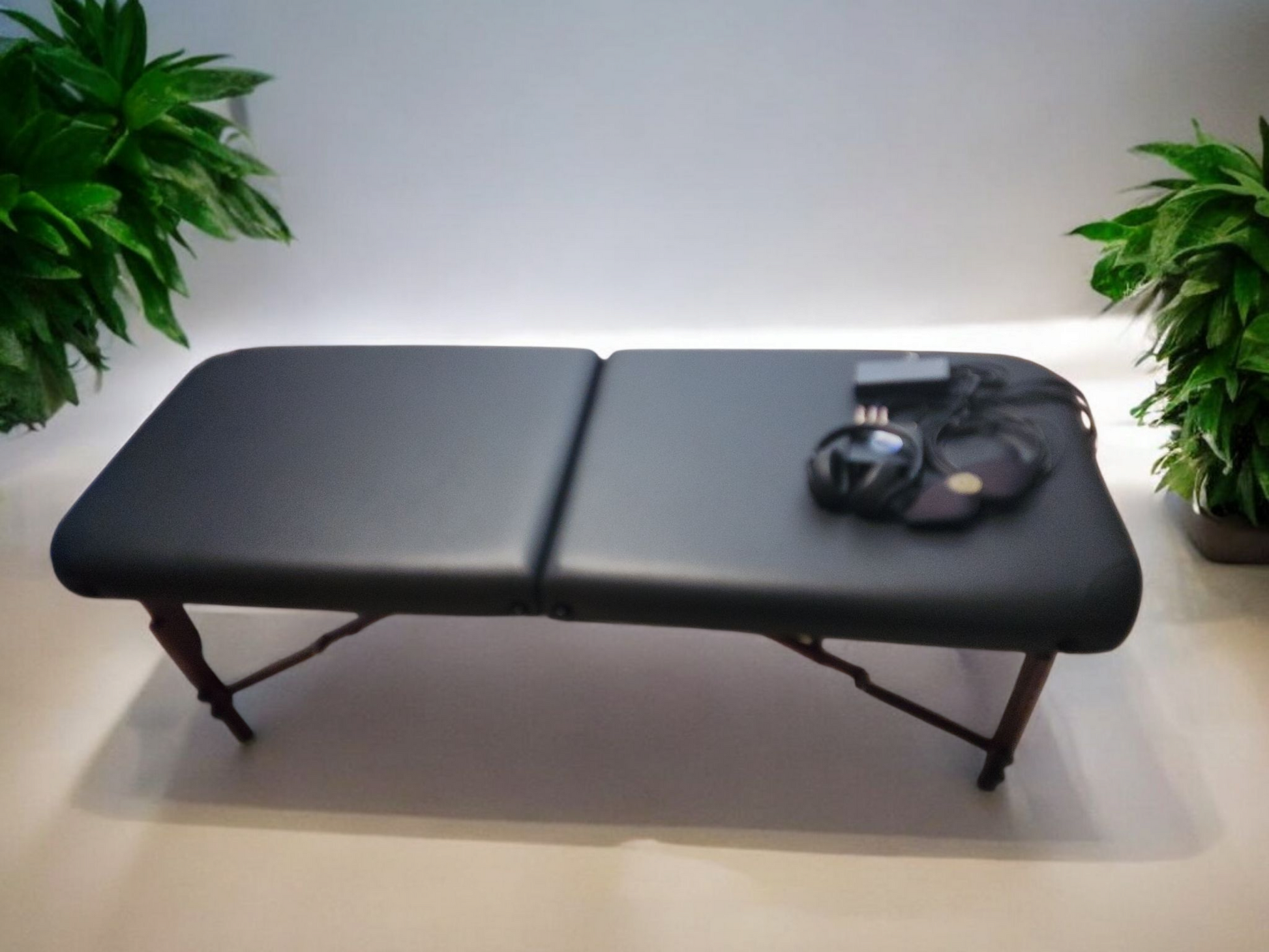Experience the ultimate in relaxation and therapeutic innovation with the fully assembled Vibroacoustic Therapy Massage Table. This advanced system combines a professional-grade portable massage table with a custom vibroacoustic attachment, delivering ful