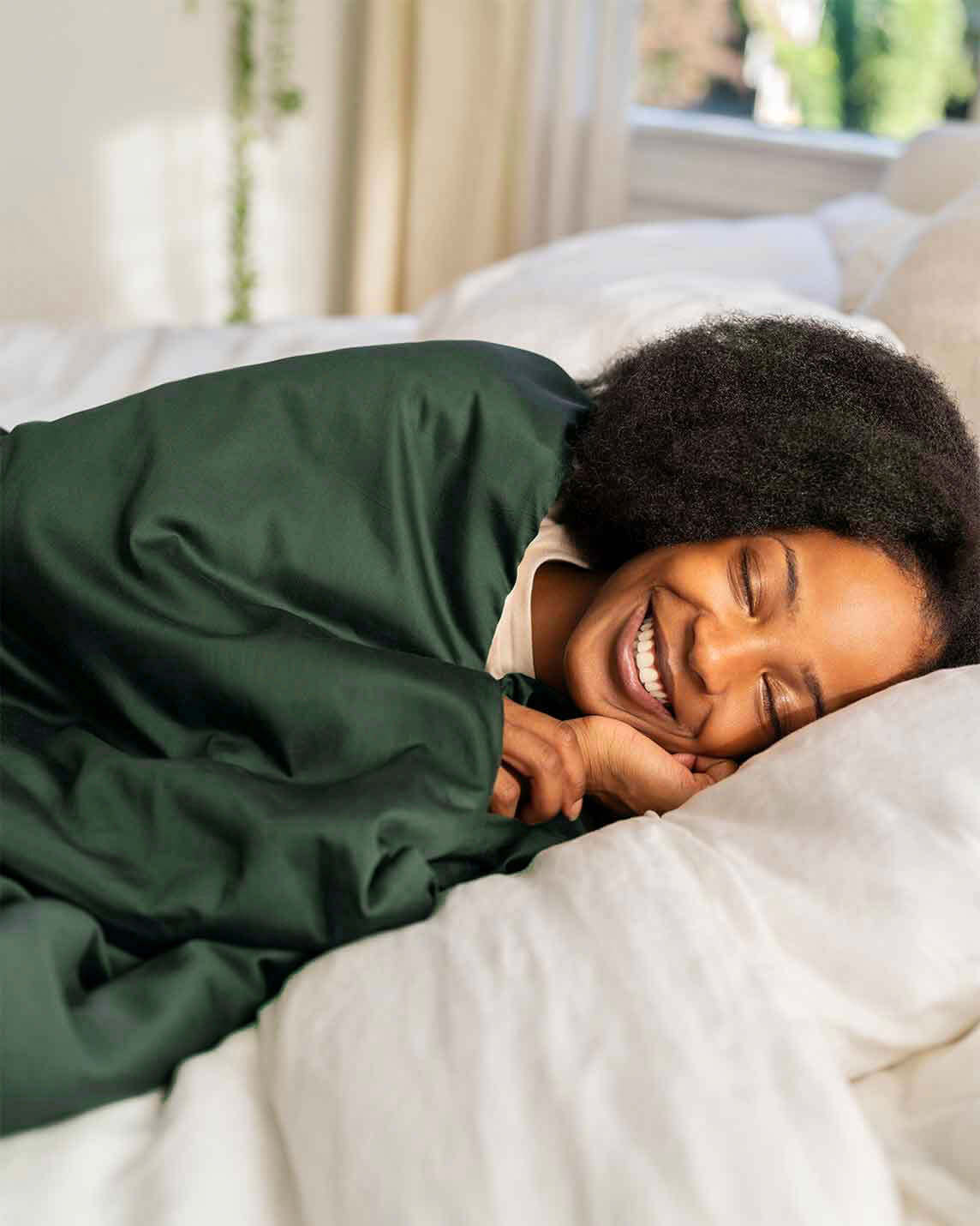 A perfect fit for our 12lb Weighted Throw or 15lb & 20lb Weighted Blankets (note, not the Comforters!) Our cool, easy-to-wash, cotton cover protects your Baloo with style and ease - without adding heat!