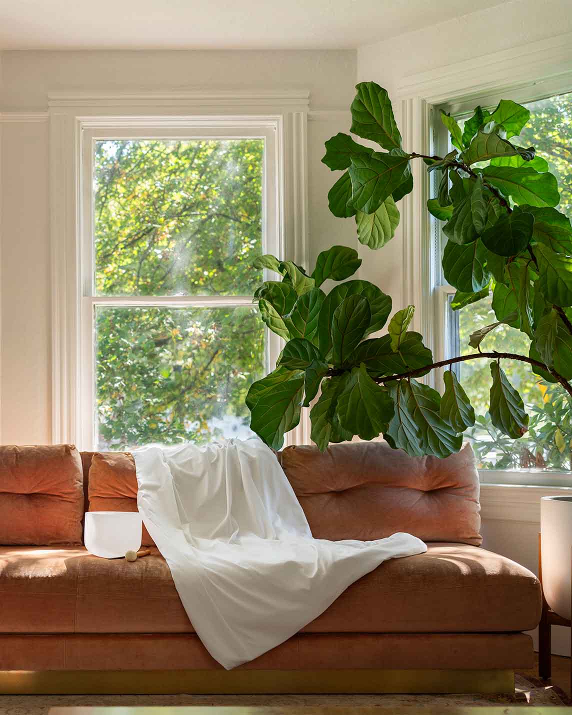 A perfect fit for our 12lb Weighted Throw or 15lb & 20lb Weighted Blankets (note, not the Comforters!) Our cool, easy-to-wash, cotton cover protects your Baloo with style and ease - without adding heat!