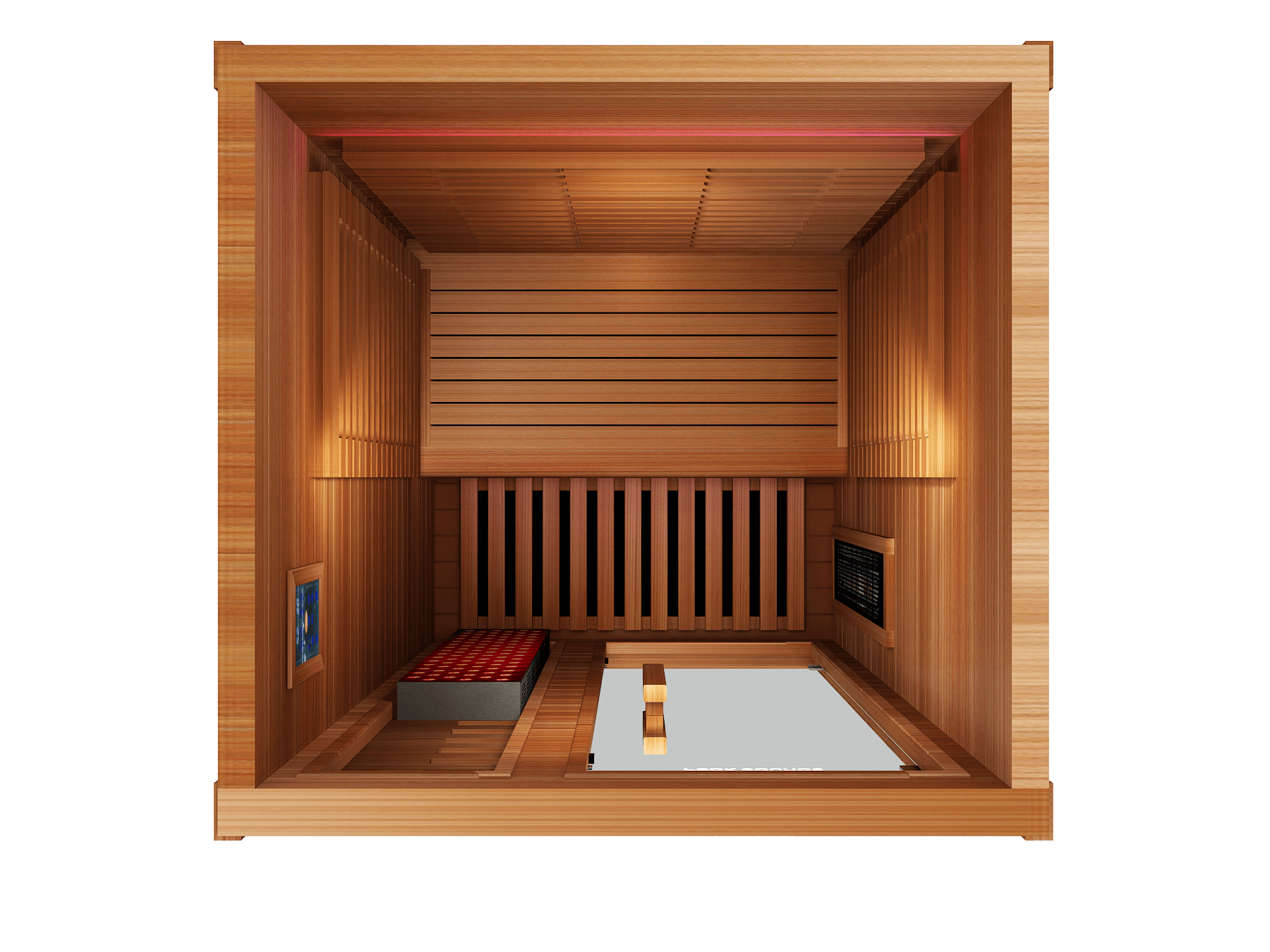 Reach the Peak of Wellness with Rainier Luxury. Performance. Precision. All in one. Introducing the Peak Saunas Rainier—a 1-person infrared sauna meticulously crafted for those who demand more from their wellness routine. Built from stunning Canadian red
