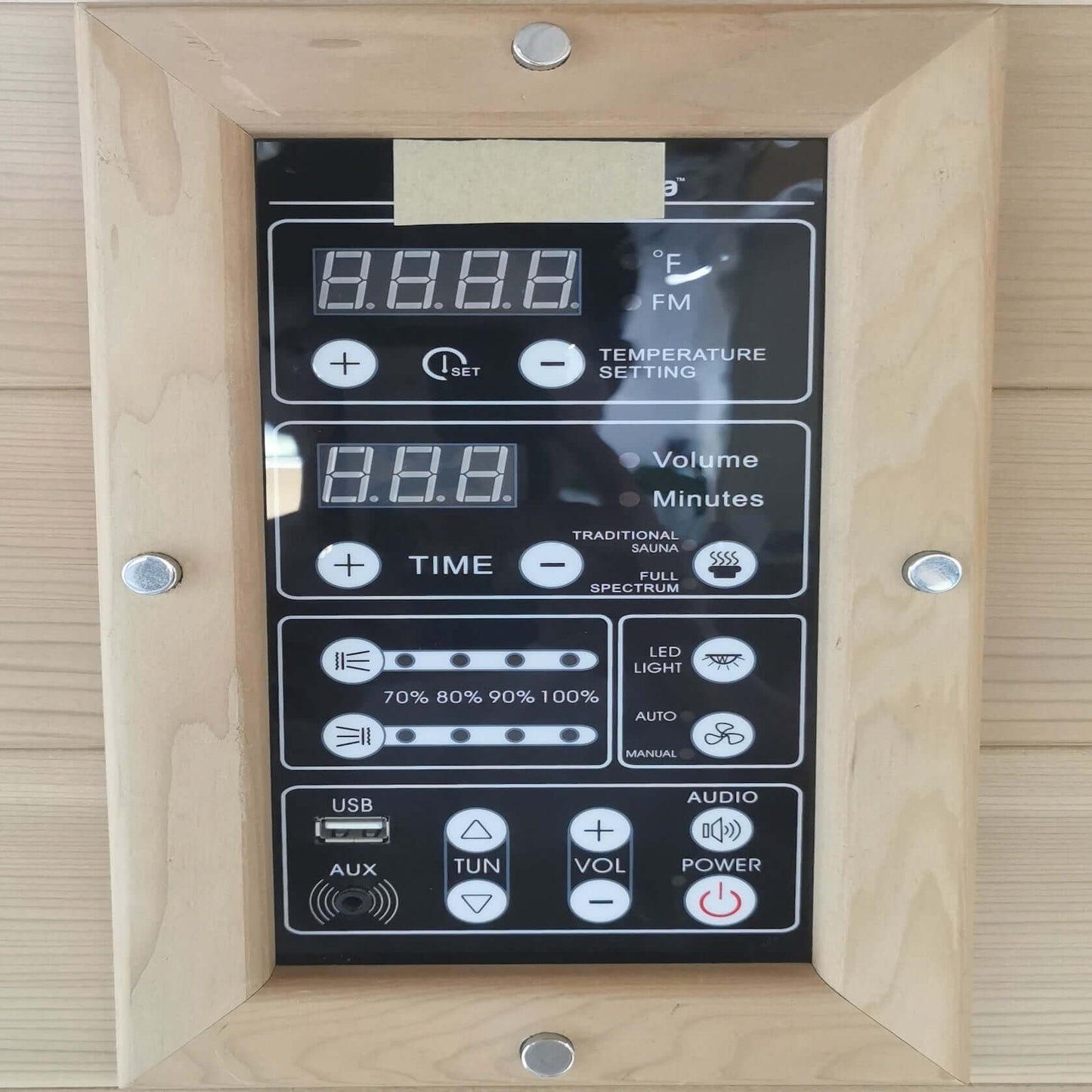 Product Description 01.Introduction The traditional steam sauna is the perfect way to relax and rejuvenate in the comfort of your own home. The included Harvia heater produces up to 195°F, while the barrel and spoon allow you to add water to the heater st