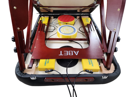 Experience the ultimate in relaxation and therapeutic innovation with the fully assembled Vibroacoustic Therapy Massage Table. This advanced system combines a professional-grade portable massage table with a custom vibroacoustic attachment, delivering ful