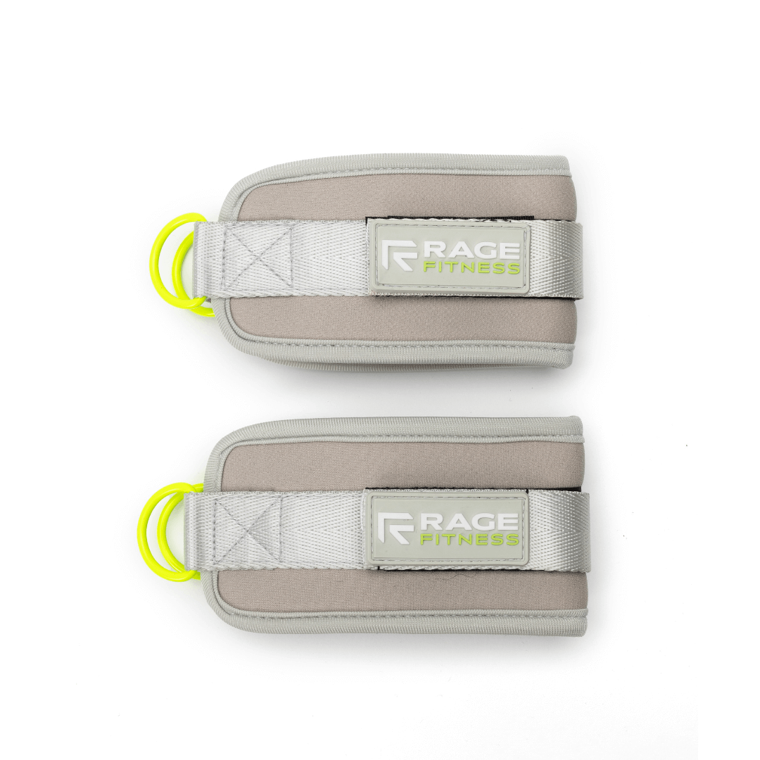 The Ex Kit by Rage Fitness is a revolutionary resistance & recovery kit. The Ex Kit is a complete home gym equipment solution, a lightweight design conveniently packed into a nylon-padded durable "gym in a bag" featuring a zipper pocket, webbing handle, a