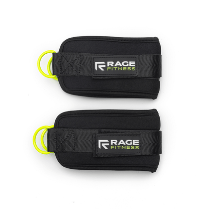 The Ex Kit by Rage Fitness is a revolutionary resistance & recovery kit. The Ex Kit is a complete home gym equipment solution, a lightweight design conveniently packed into a nylon-padded durable "gym in a bag" featuring a zipper pocket, webbing handle, a