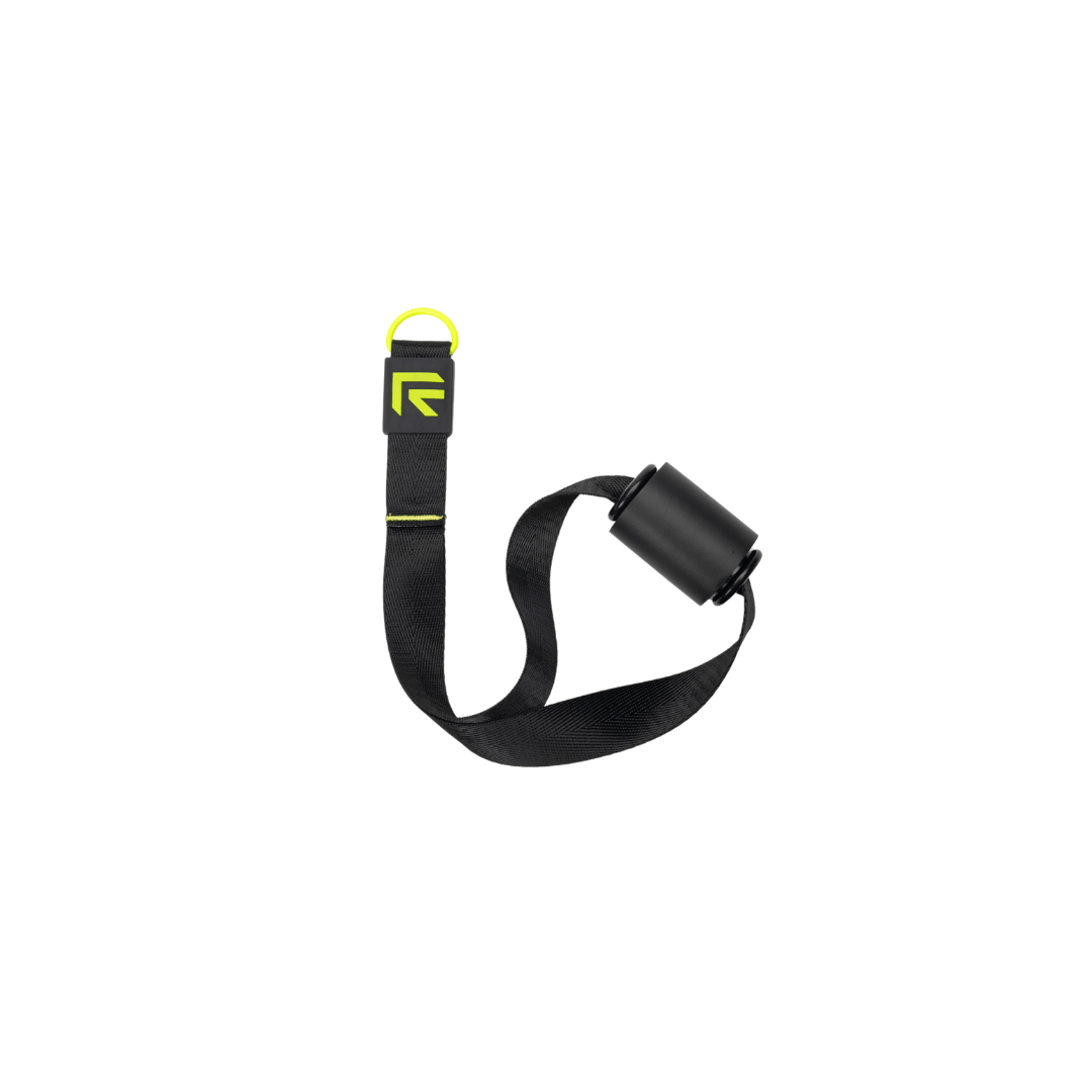 The Ex Kit by Rage Fitness is a revolutionary resistance & recovery kit. The Ex Kit is a complete home gym equipment solution, a lightweight design conveniently packed into a nylon-padded durable "gym in a bag" featuring a zipper pocket, webbing handle, a