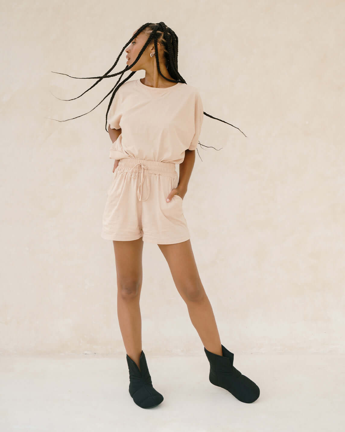 Soft quilted booties that feel like a dream, and look like one too. Lightweight & super soft, these pull-up booties were designed to keep you warm and cozy from dawn to dusk. Lightweight, non-skid sole.