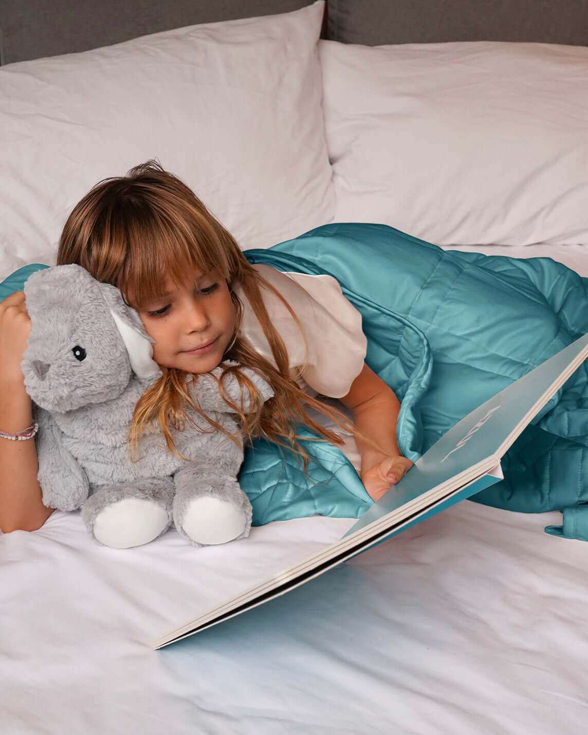 The Baloo Mini feels like a gentle hug, making bedtime and naptime a breeze for kids and adults! The cool and breathable designs are chemical-free and 100% cotton, with a gentle weight that they'll love. Unwind after a long or exciting day with a natural