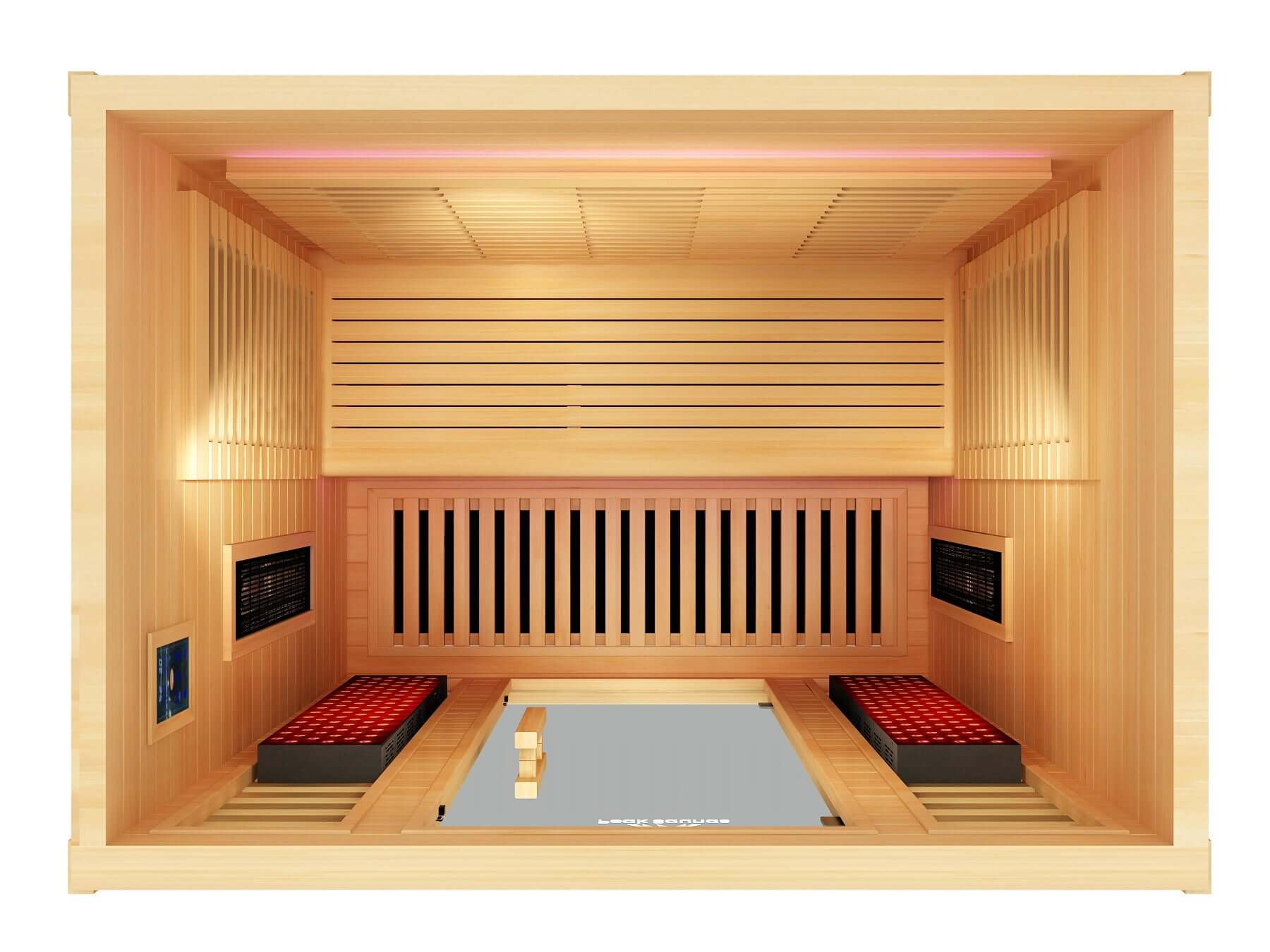 Reach the Peak of Wellness with Denali Spacious. Advanced. Uncompromising. Introducing the Peak Saunas Denali—a premium 3-person infrared sauna designed for those who want more room to relax without compromising on performance, quality, or design. Crafted