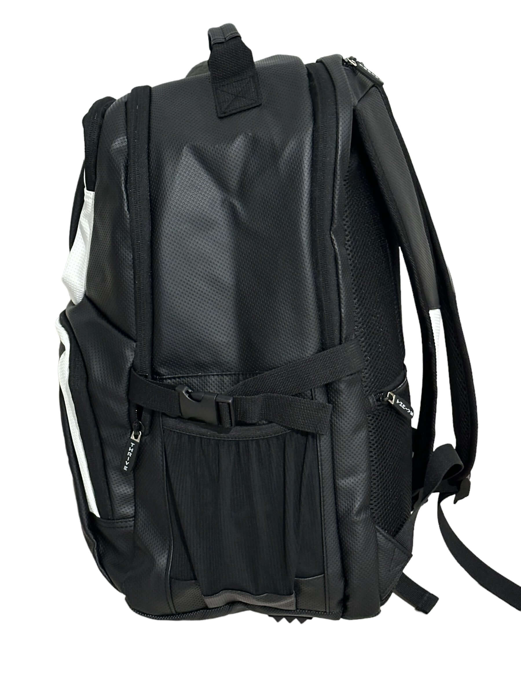 Thrive Elite Backpack is made of 100% vegan leather and designed for the player who prefers using a smaller backpack then our Tour Bag. This backpack still maintains a stylish and sleek look while having all the functionality of would expect. This backpac