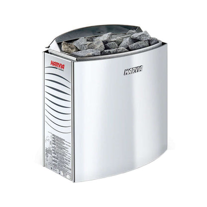 Product Description 01.Introduction The traditional steam sauna is the perfect way to relax and rejuvenate in the comfort of your own home. The included Harvia heater produces up to 195°F, while the barrel and spoon allow you to add water to the heater st