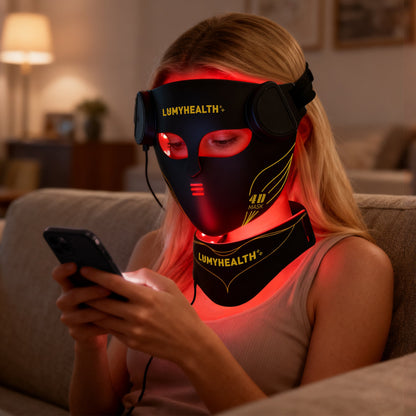 LumyHealth 4D Rejuvenating Face & Neck Mask